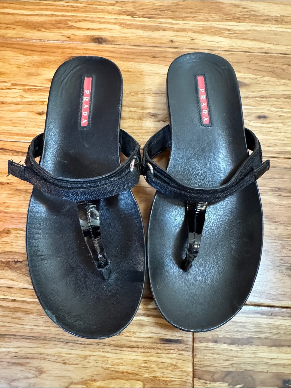 Prada sandals‎ size 6/36 Black